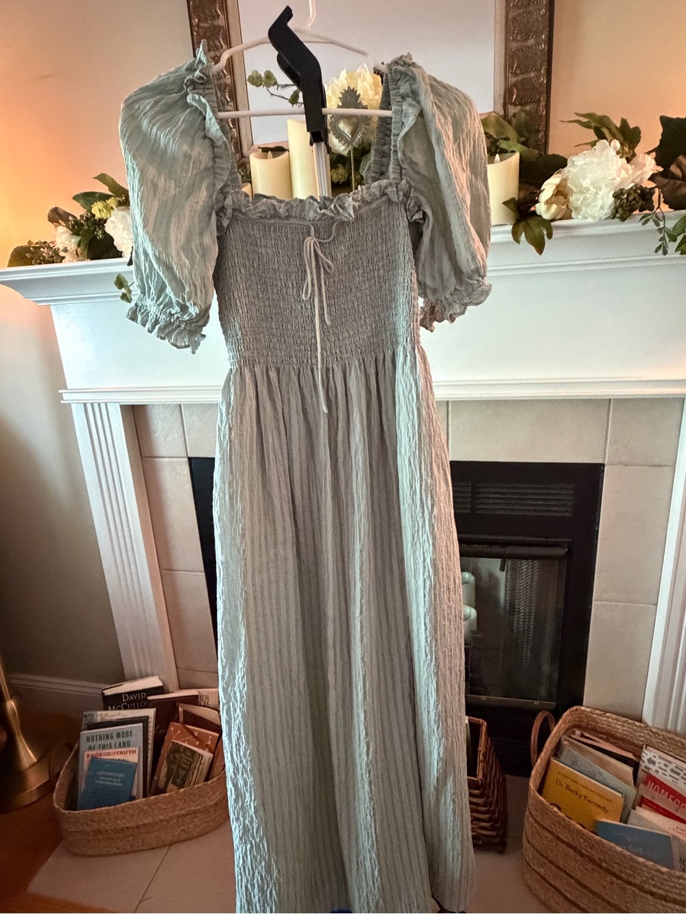 Hill house Scarlett Dress Sage